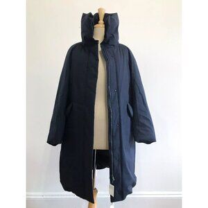 Uniqlo x Jil Sander J+ Women Hybrid Down Coat XS Navy Blue